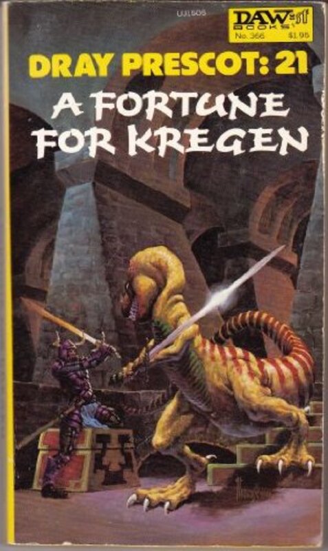 Book cover for "A Fortune for Kregen" by Kenneth Bulmer