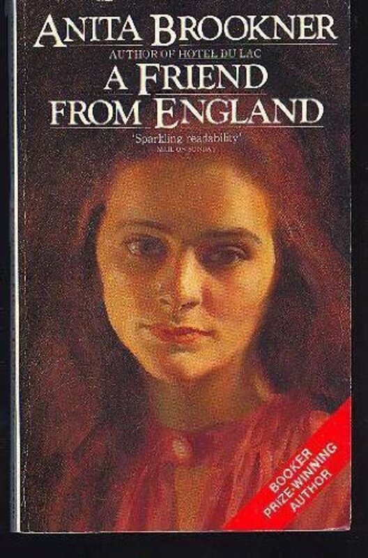 Book cover for "A Friend From England" by Anita Brookner
