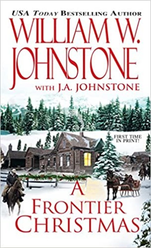Book cover for "A Frontier Christmas" by J A Johnstone