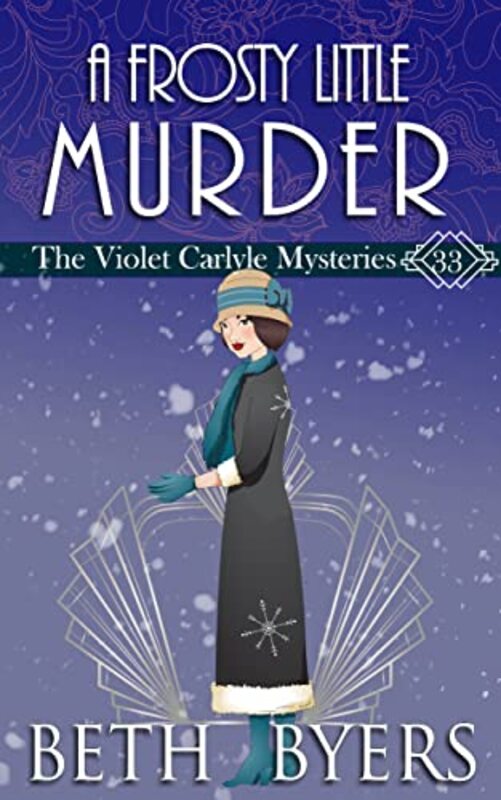 Book cover for "A Frosty Little Murder" by Beth Byers