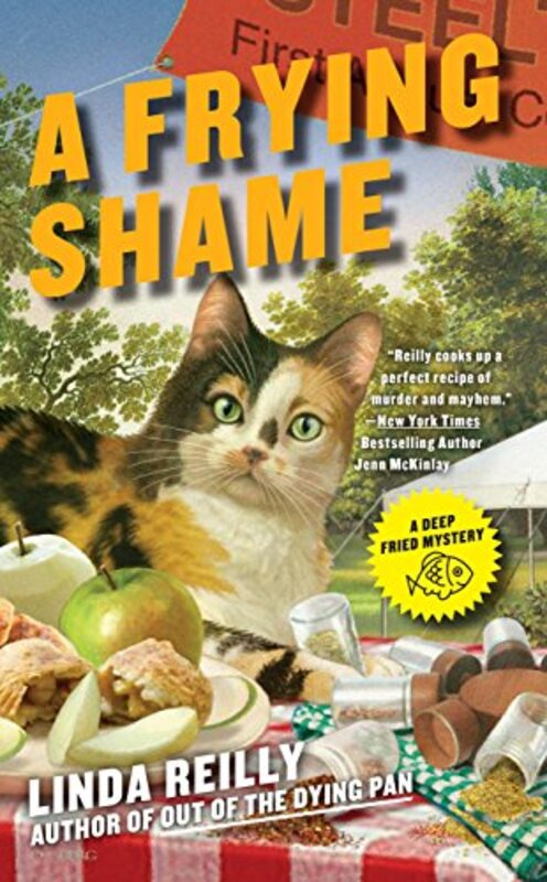 Book cover for "A Frying Shame" by Linda Reilly