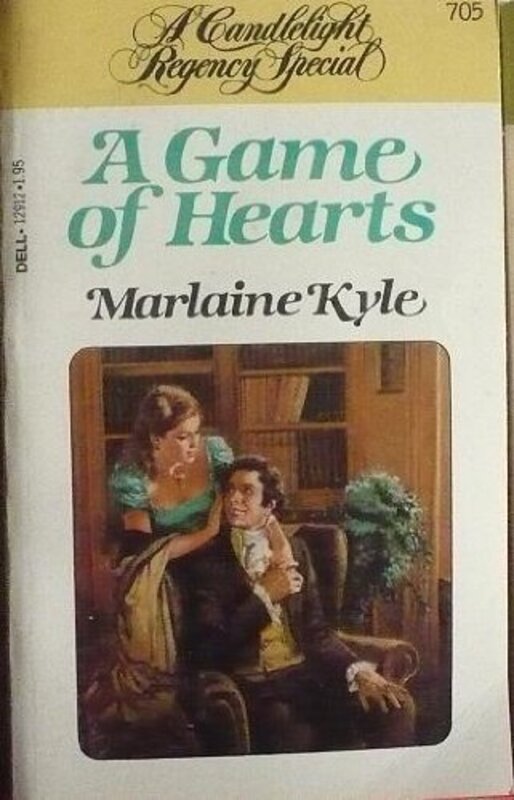 Book cover for "A Game of Hearts" by Jean Hager