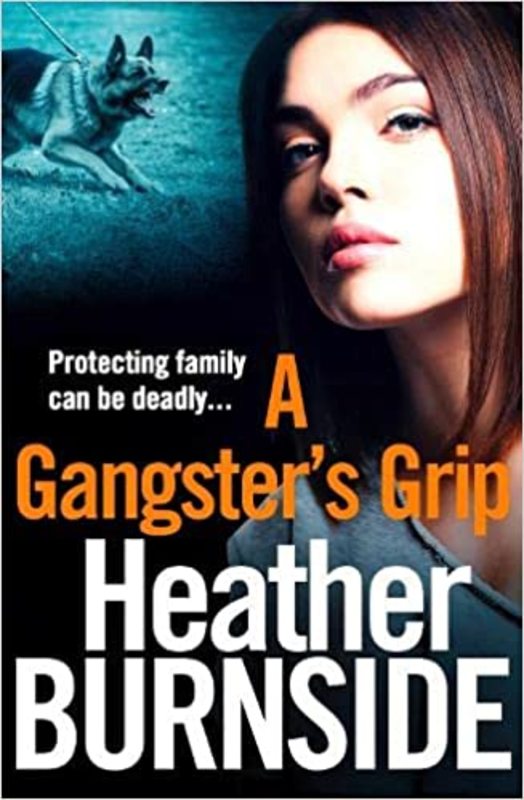 Book cover for "A Gangster's Grip" by Heather Burnside
