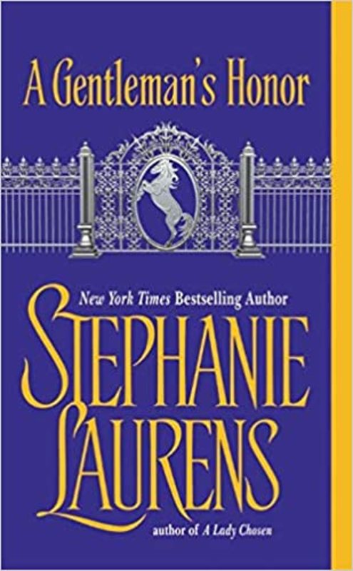 Book cover for "A Gentleman's Honor" by Stephanie Laurens