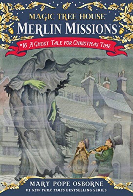 Book cover for "A Ghost Tale for Christmas Time" by Mary Pope Osborne
