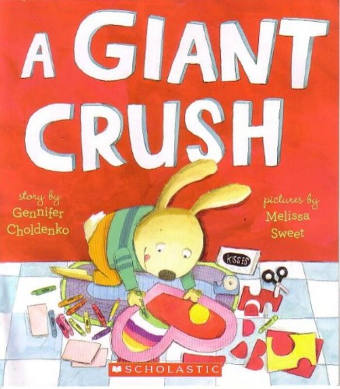 Book cover for "A Giant Crush" by Gennifer Choldenko