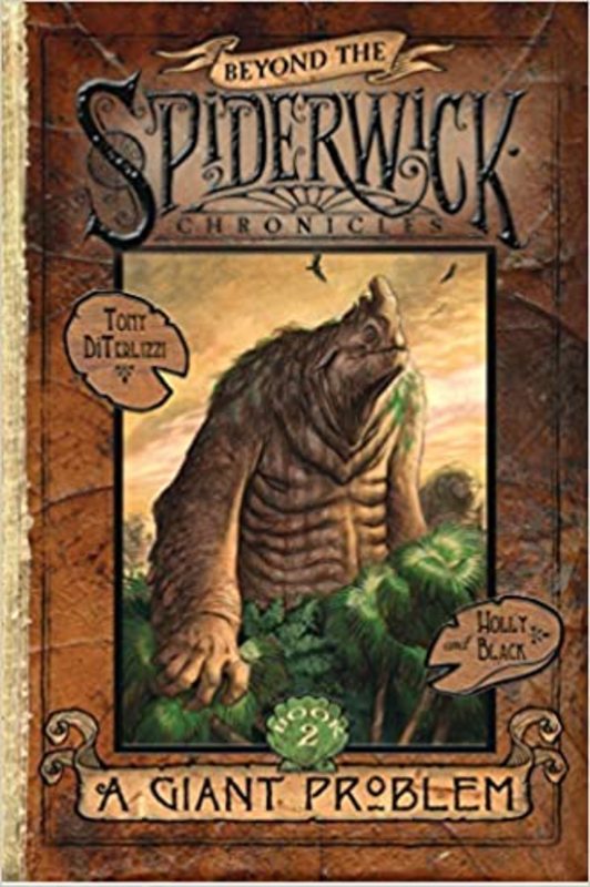 Book cover for "A Giant Problem" by Tony DiTerlizzi