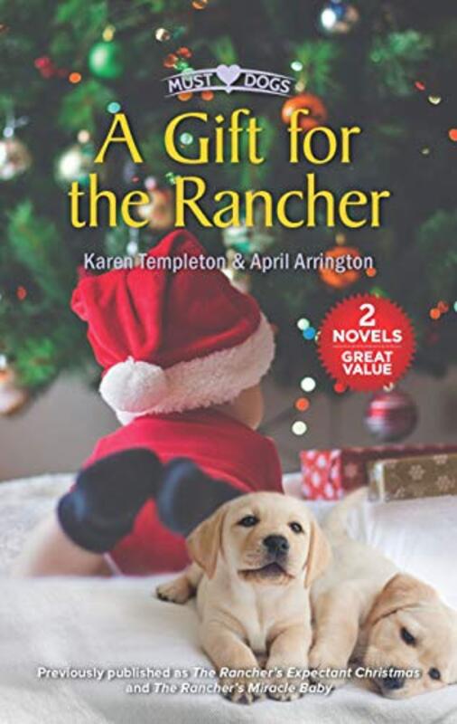 Book cover for "A Gift for the Rancher" by Karen Templeton