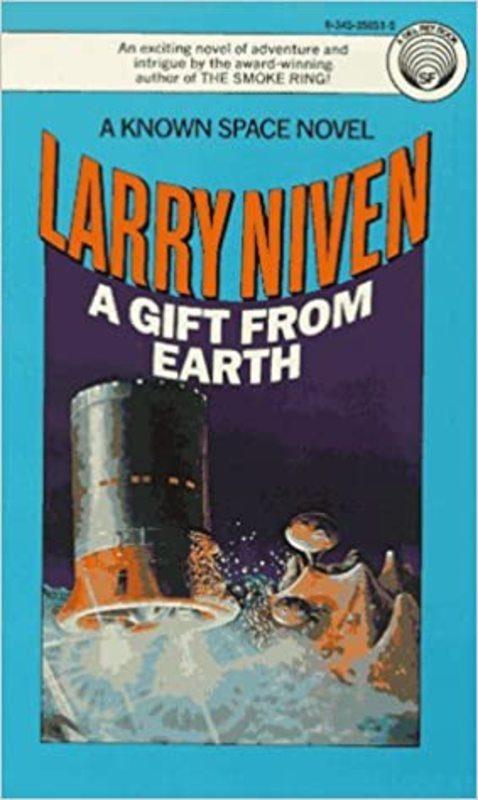 Book cover for "A Gift from Earth" by Larry Niven