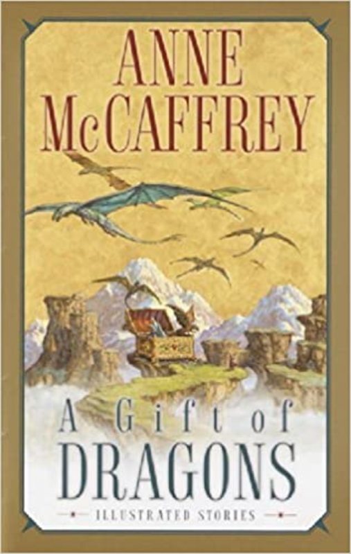 Book cover for "A Gift of Dragons" by Anne McCaffrey