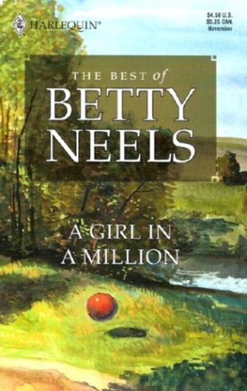 Book cover for "A Girl In a Million" by Betty Neels