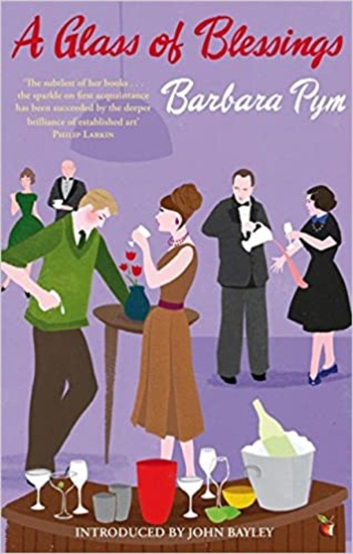 Book cover for "A Glass of Blessings" by Barbara Pym