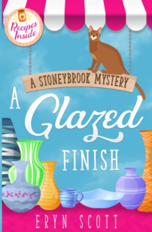 Book cover for "A Glazed Finish" by Eryn Scott