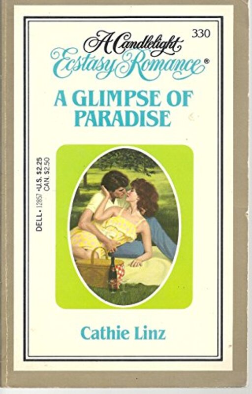 Book cover for "A Glimpse of Paradise" by Cat Devon