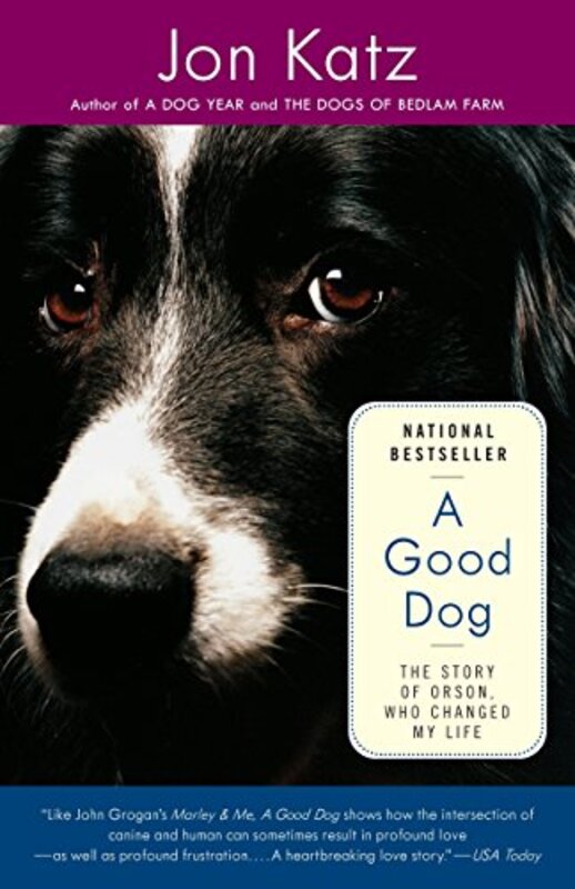 Book cover for "A Good Dog" by Jon Katz