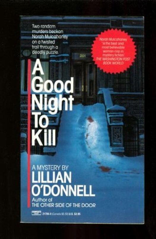 Book cover for "A Good Night to Kill" by Lillian O'Donnell
