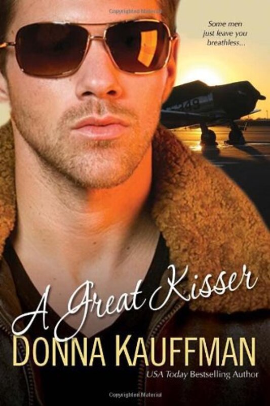 Book cover for "A Great Kisser" by Donna Kauffman