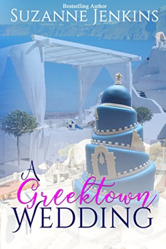 Book cover for "A Greektown Wedding" by Suzanne Jenkins