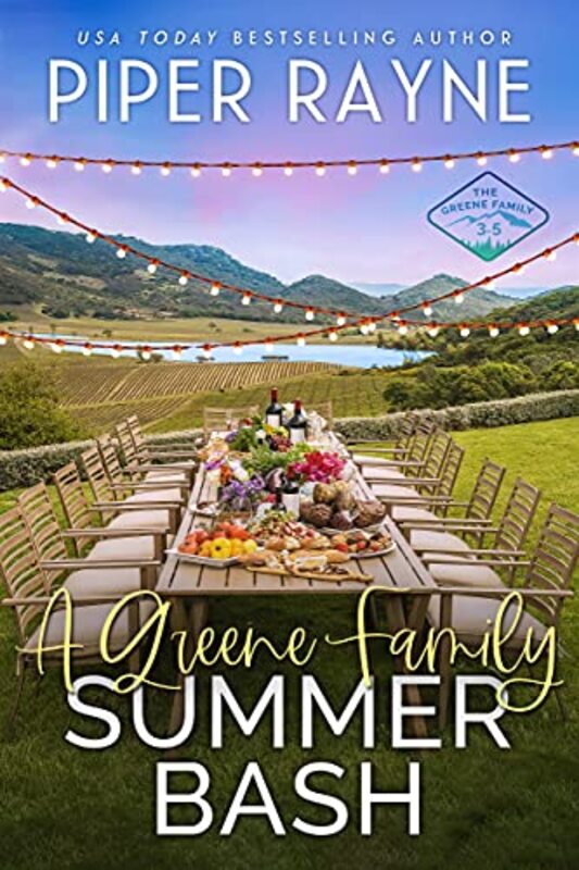 Book cover for "A Greene Family Summer Bash" by Piper Rayne