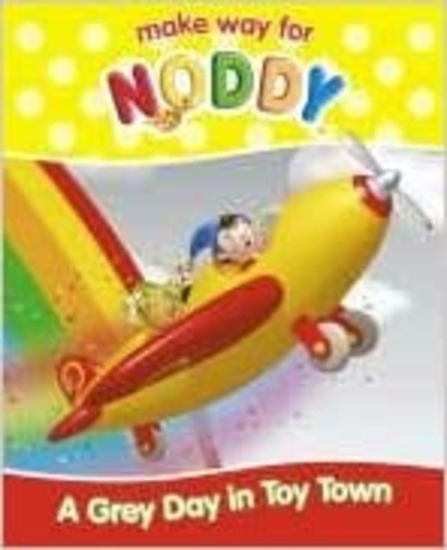 Book cover for "A Grey Day In Toy Town" by Enid Blyton