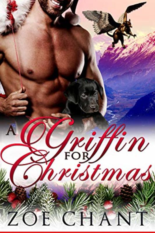 Book cover for "A Griffin for Christmas" by Zoe Chant