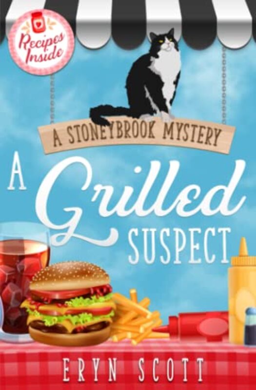 Book cover for "A Grilled Suspect" by Eryn Scott