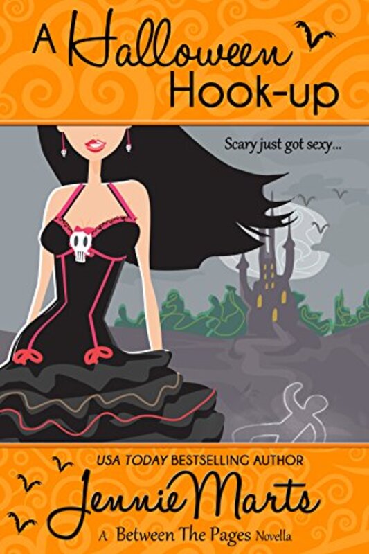 Book cover for "A Halloween Hookup" by Jennie Marts