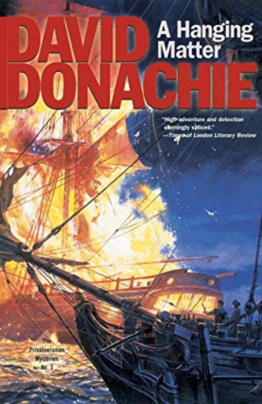 Book cover for "A Hanging Matter" by David Donachie