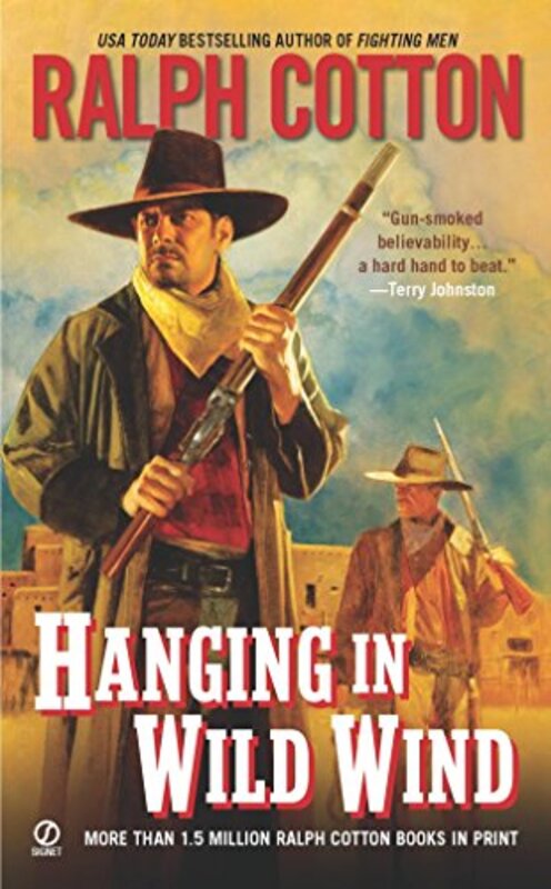 Book cover for "A Hanging in Wild Wind" by Ralph Cotton