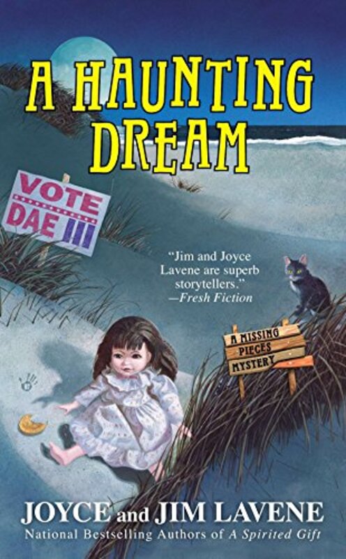Book cover for "A Haunting Dream" by Joyce and Jim Lavene