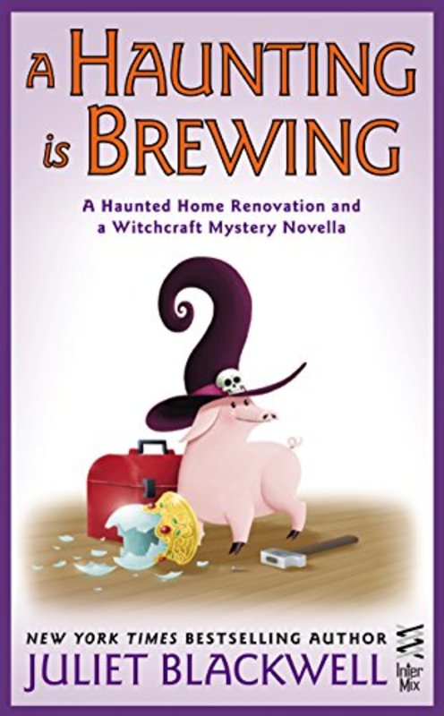 Book cover for "A Haunting is Brewing" by Juliet Blackwell