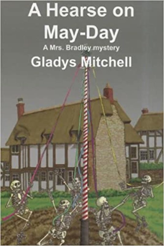 Book cover for "A Hearse on May-Day" by Gladys Mitchell