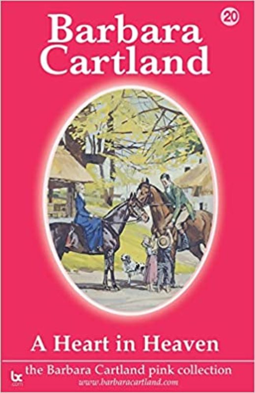 Book cover for "A Heart in Heaven" by Barbara Cartland