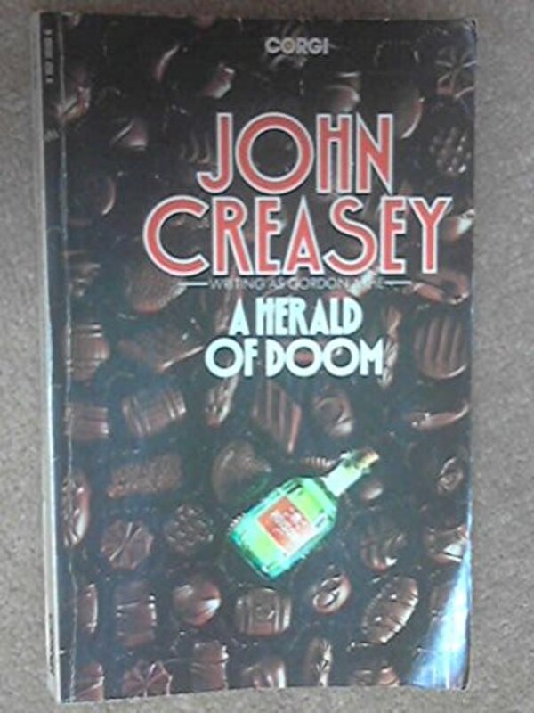 Book cover for "A Herald of Doom" by John Creasey