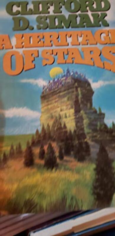 Book cover for "A Heritage of Stars" by Clifford D Simak