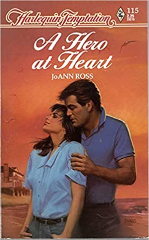 Book cover for "A Hero at Heart" by JoAnn Ross