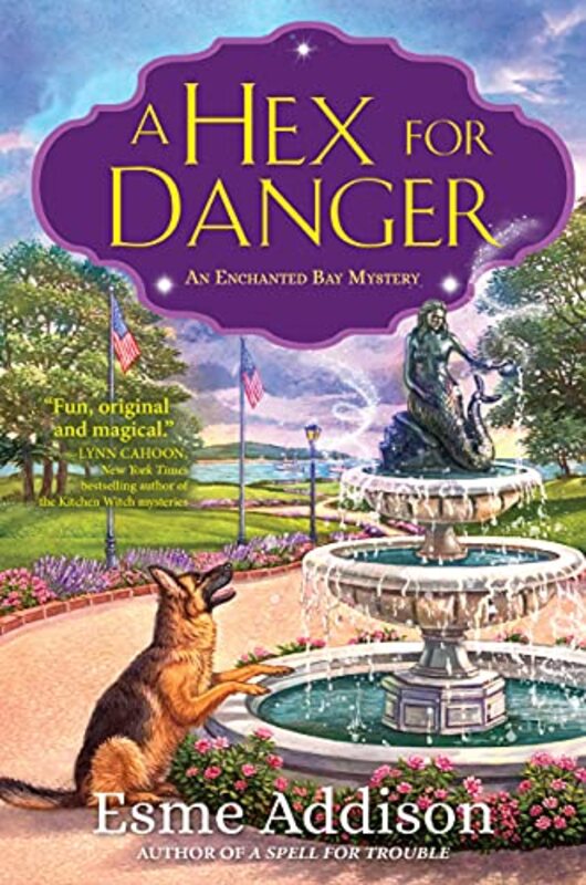 Book cover for "A Hex for Danger" by Esme Addison