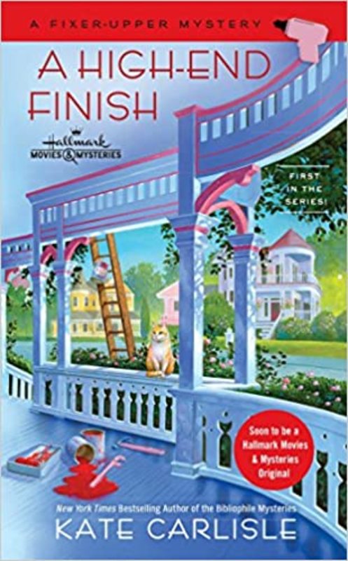 Book cover for "A High-End Finish" by Kate Carlisle