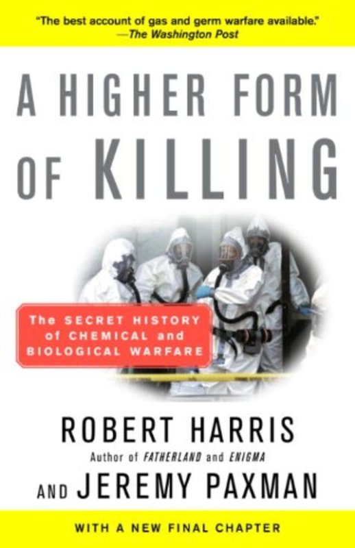Book cover for "A Higher Form of Killing" by Robert Harris