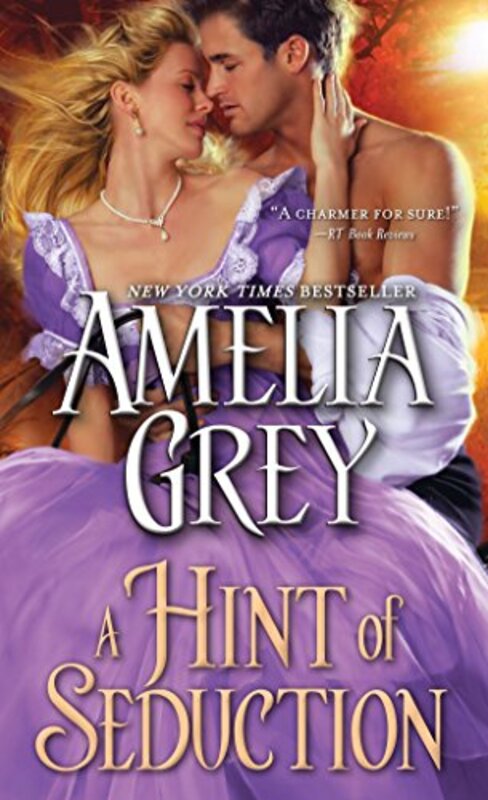 Book cover for "A Hint of Seduction" by Amelia Gray