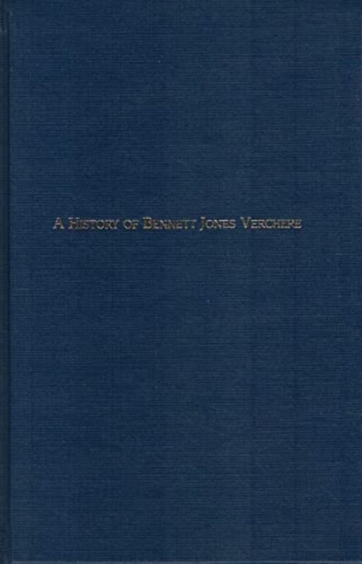 Book cover for "A History of Bennett Jones Verchere" by Jack Batten