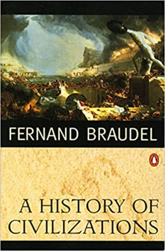 Book cover for "A History of Civilizations" by Fernand Braudel
