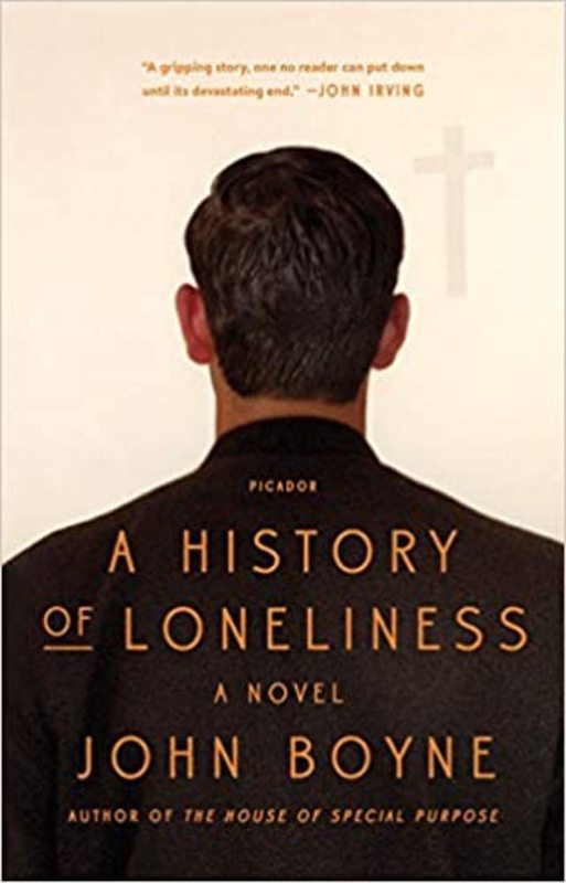 Book cover for "A History of Loneliness" by John Boyne