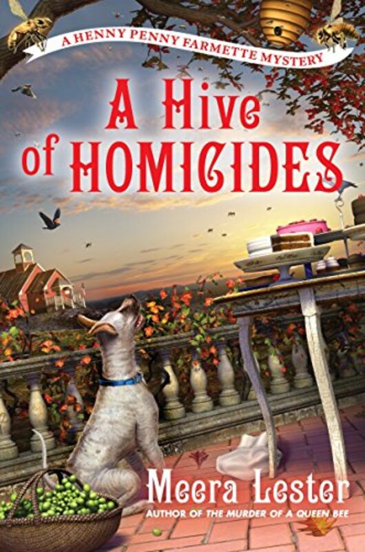Book cover for "A Hive of Homicides" by Meera Lester
