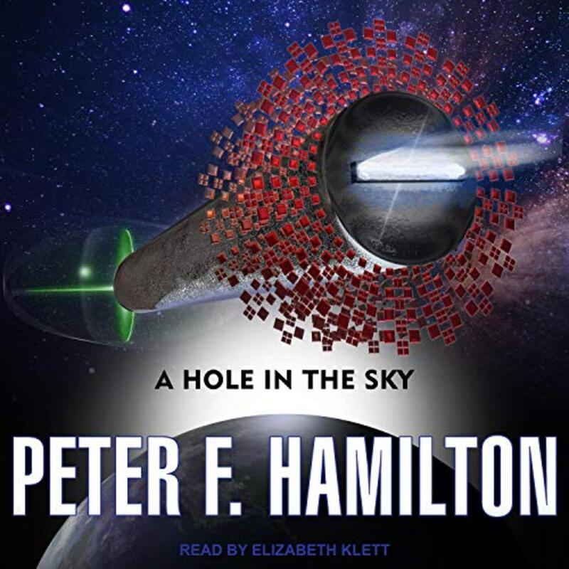 Book cover for "A Hole in the Sky" by Peter F. Hamilton