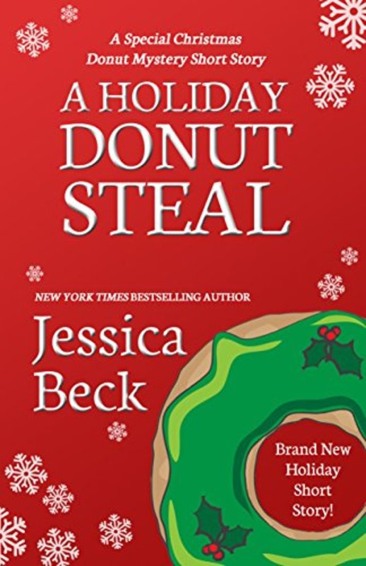 Book cover for "A Holiday Donut Steal" by Jessica Beck