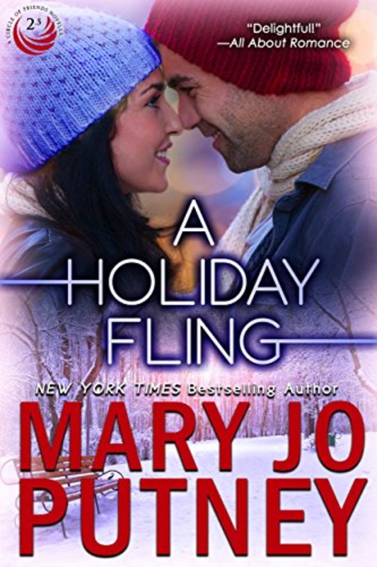 Book cover for "A Holiday Fling" by Mary Jo Putney
