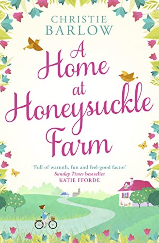 Book cover for "A Home at Honeysuckle Farm" by Christie Barlow