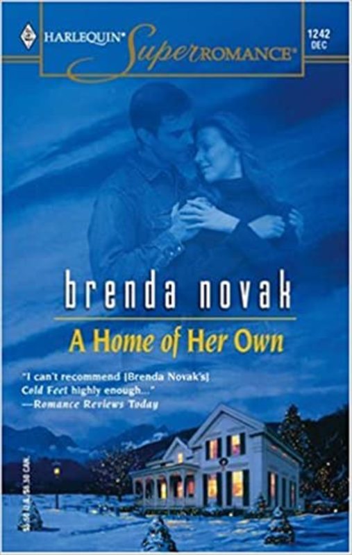 Book cover for "A Home of Her Own" by Brenda Novak