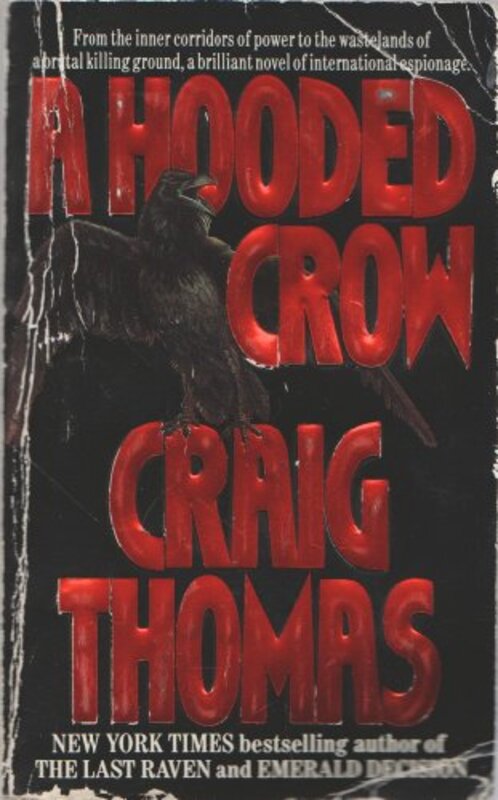 Book cover for "A Hooded Crow" by Craig Thomas